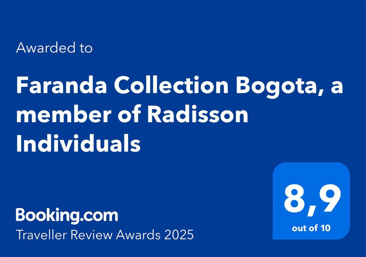 Hotel Faranda Collection Bogota, A Member Of Radisson Individuals Zewnętrze zdjęcie